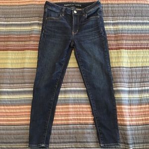 American Eagle high-rise Jegging 8 short